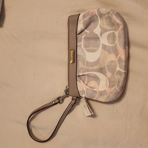 Coach signature C wristlet